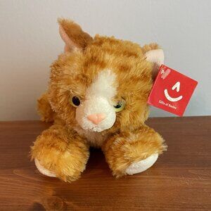 Aurora Mini Flopsie Molly Orange Tabby Cat Plush